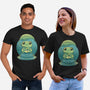 Rainy Day Cute Frog-Unisex-Basic-Tee-Studio Mootant