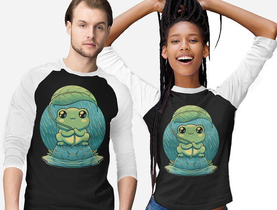 Rainy Day Cute Frog