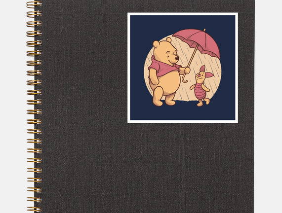 Rainy Day Bear Friends
