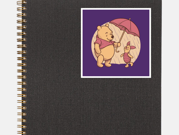 Rainy Day Bear Friends