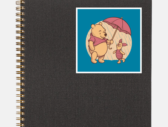 Rainy Day Bear Friends