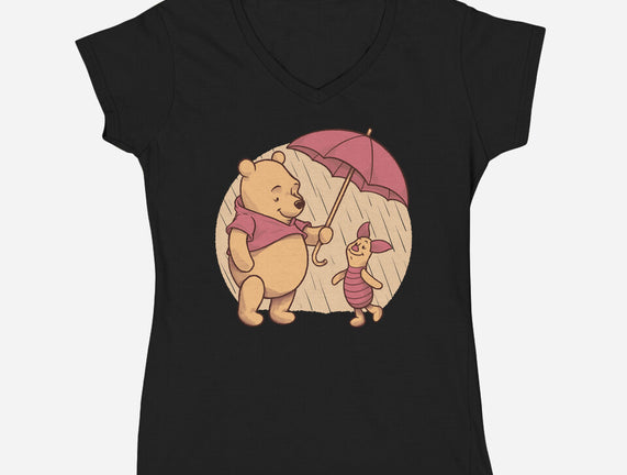 Rainy Day Bear Friends