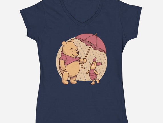 Rainy Day Bear Friends