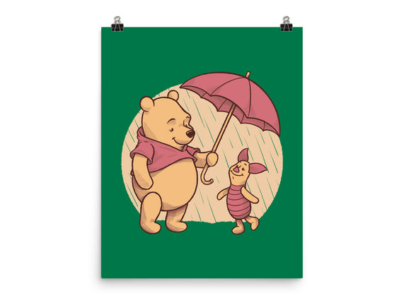 Rainy Day Bear Friends