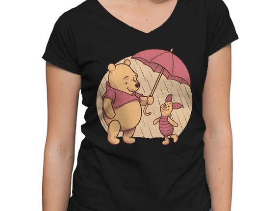 Rainy Day Bear Friends