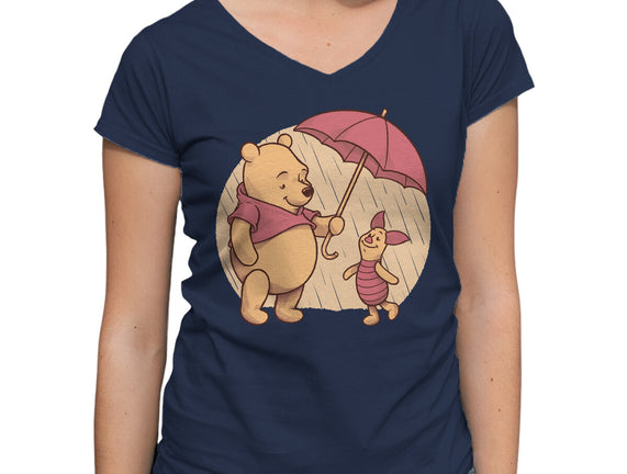 Rainy Day Bear Friends