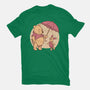 Rainy Day Bear Friends-Womens-Fitted-Tee-Studio Mootant
