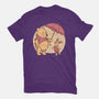 Rainy Day Bear Friends-Womens-Basic-Tee-Studio Mootant