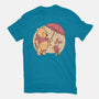 Rainy Day Bear Friends-Womens-Basic-Tee-Studio Mootant