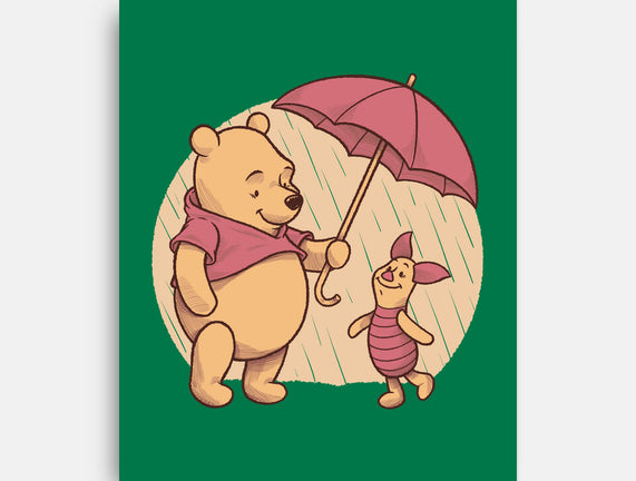 Rainy Day Bear Friends