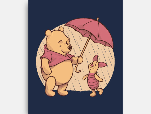 Rainy Day Bear Friends