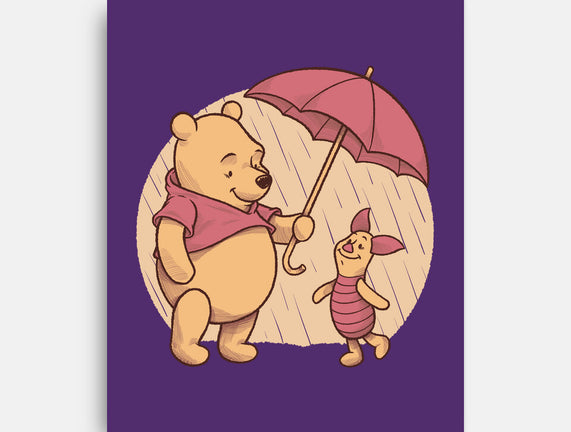 Rainy Day Bear Friends