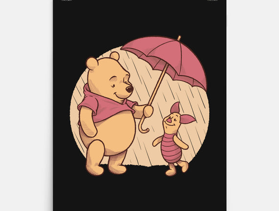 Rainy Day Bear Friends