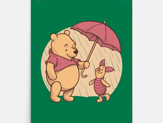 Rainy Day Bear Friends