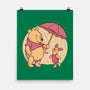 Rainy Day Bear Friends-None-Matte-Poster-Studio Mootant