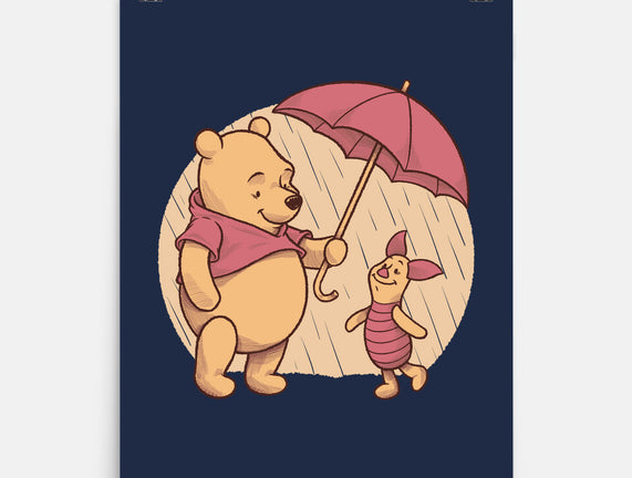 Rainy Day Bear Friends