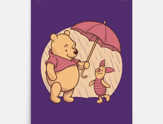 Rainy Day Bear Friends