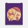 Rainy Day Bear Friends-None-Matte-Poster-Studio Mootant