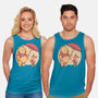 Rainy Day Bear Friends-Unisex-Basic-Tank-Studio Mootant