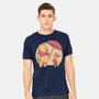 Rainy Day Bear Friends-Mens-Heavyweight-Tee-Studio Mootant
