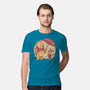 Rainy Day Bear Friends-Mens-Premium-Tee-Studio Mootant
