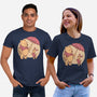 Rainy Day Bear Friends-Unisex-Basic-Tee-Studio Mootant