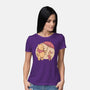 Rainy Day Bear Friends-Womens-Basic-Tee-Studio Mootant