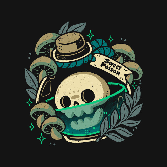 Sweet Poison Skull In Bottle-Unisex-Baseball-Tee-xMorfina