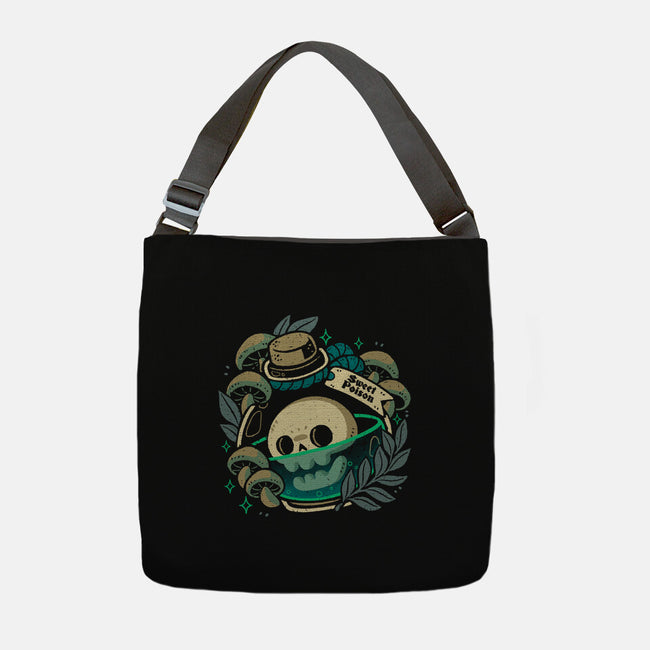 Sweet Poison Skull In Bottle-None-Adjustable Tote-Bag-xMorfina