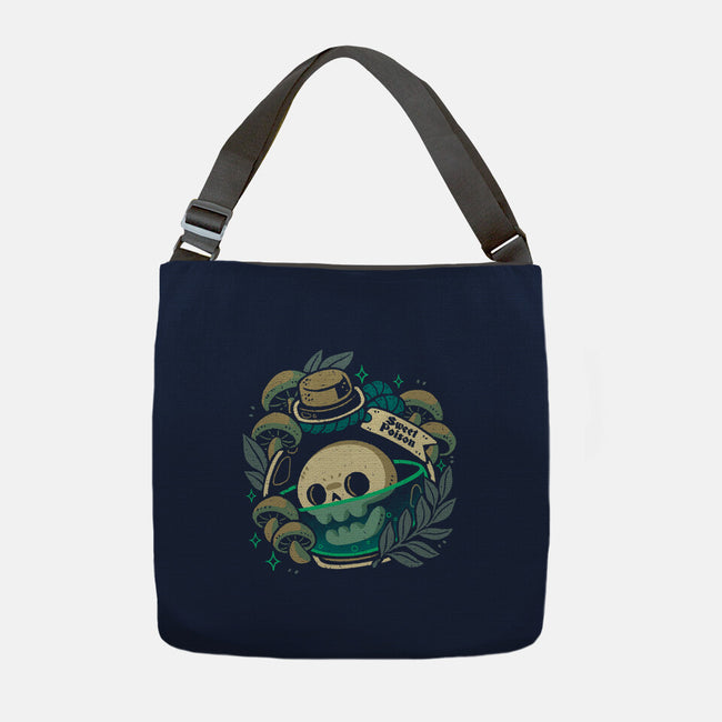 Sweet Poison Skull In Bottle-None-Adjustable Tote-Bag-xMorfina
