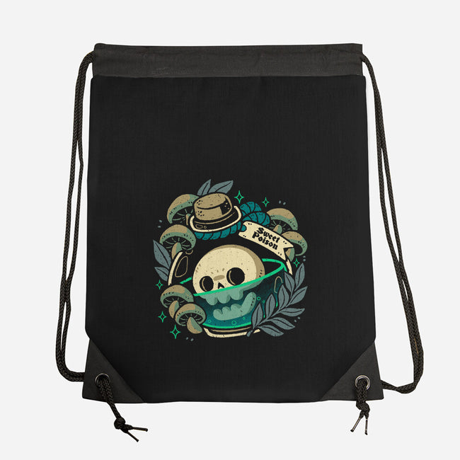 Sweet Poison Skull In Bottle-None-Drawstring-Bag-xMorfina