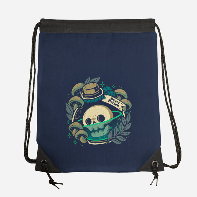 Sweet Poison Skull In Bottle-None-Drawstring-Bag-xMorfina