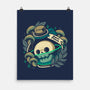 Sweet Poison Skull In Bottle-None-Matte-Poster-xMorfina
