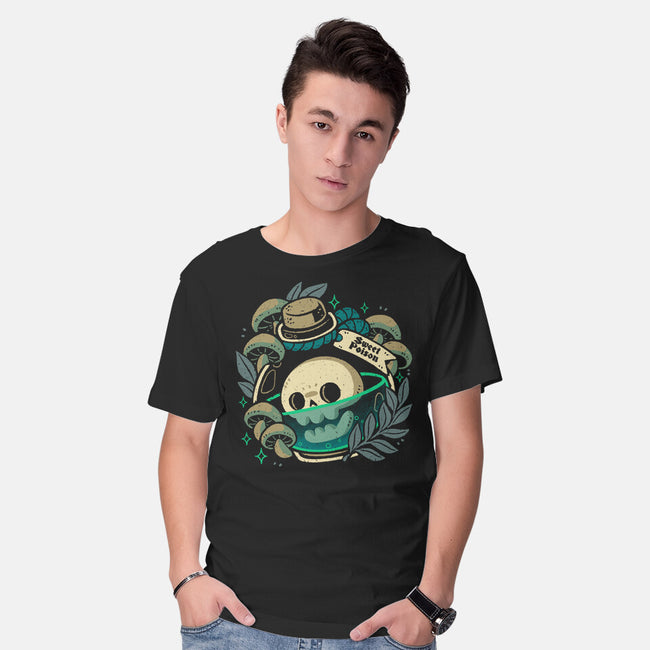 Sweet Poison Skull In Bottle-Mens-Basic-Tee-xMorfina