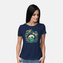 Sweet Poison Skull In Bottle-Womens-Basic-Tee-xMorfina