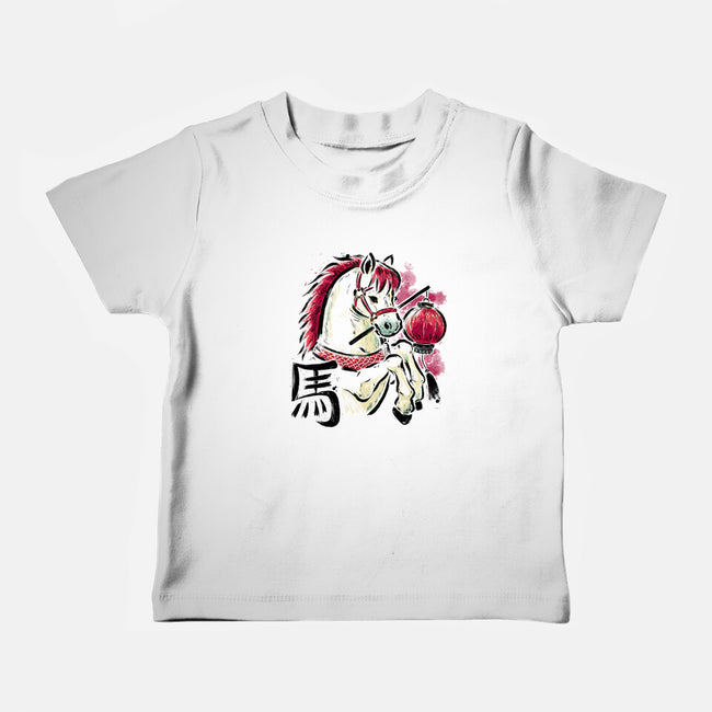 Year Of The Horse 2026-Baby-Basic-Tee-xMorfina