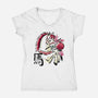 Year Of The Horse 2026-Womens-V-Neck-Tee-xMorfina