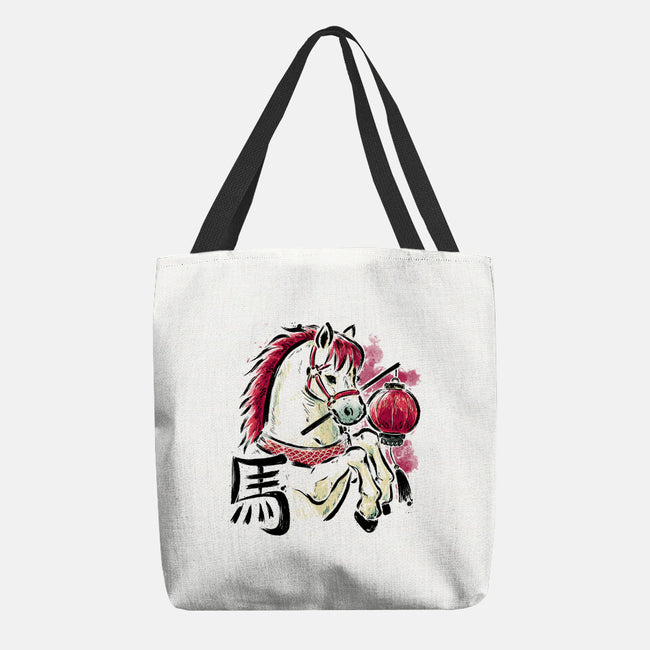 Year Of The Horse 2026-None-Basic Tote-Bag-xMorfina
