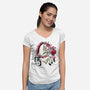 Year Of The Horse 2026-Womens-V-Neck-Tee-xMorfina