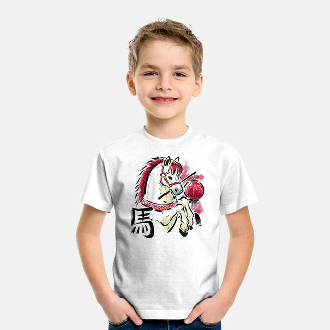 Year Of The Horse 2026-Youth-Basic-Tee-xMorfina