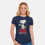 Upgraded Sarcasm-Womens-Fitted-Tee-turborat14