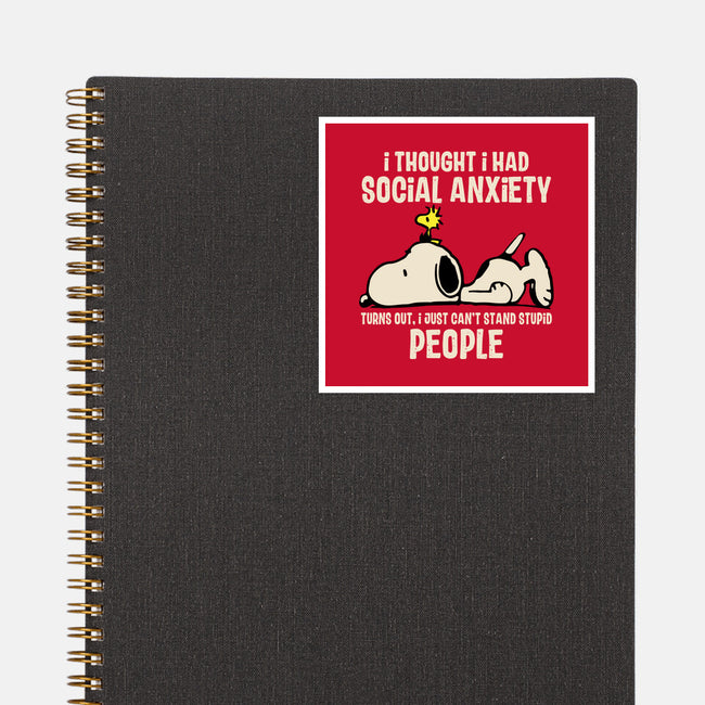I Can't Stand Stupid People-None-Glossy-Sticker-turborat14
