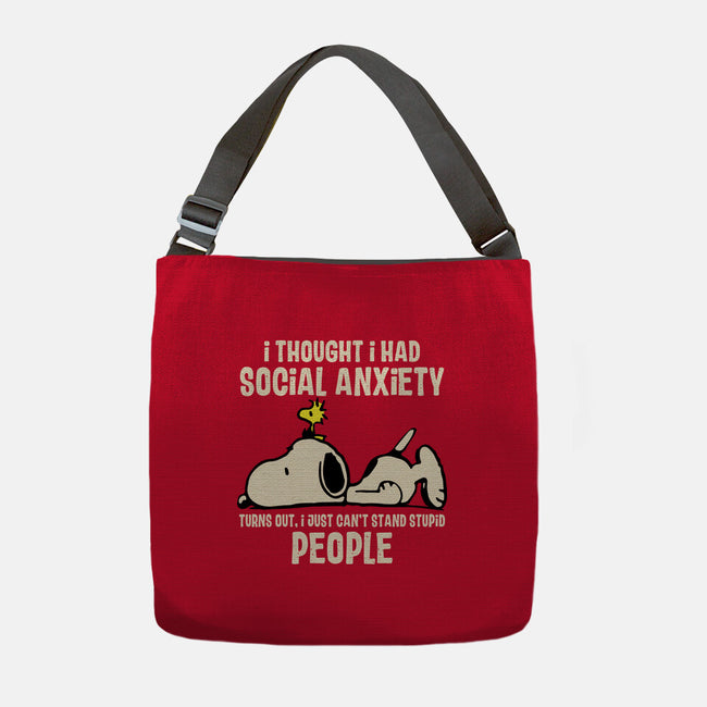 I Can't Stand Stupid People-None-Adjustable Tote-Bag-turborat14