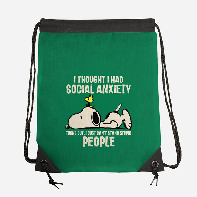I Can't Stand Stupid People-None-Drawstring-Bag-turborat14