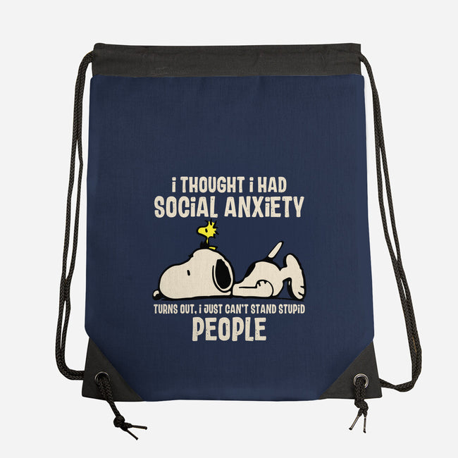I Can't Stand Stupid People-None-Drawstring-Bag-turborat14