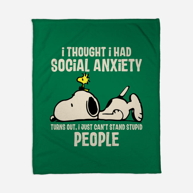 I Can't Stand Stupid People-None-Fleece-Blanket-turborat14