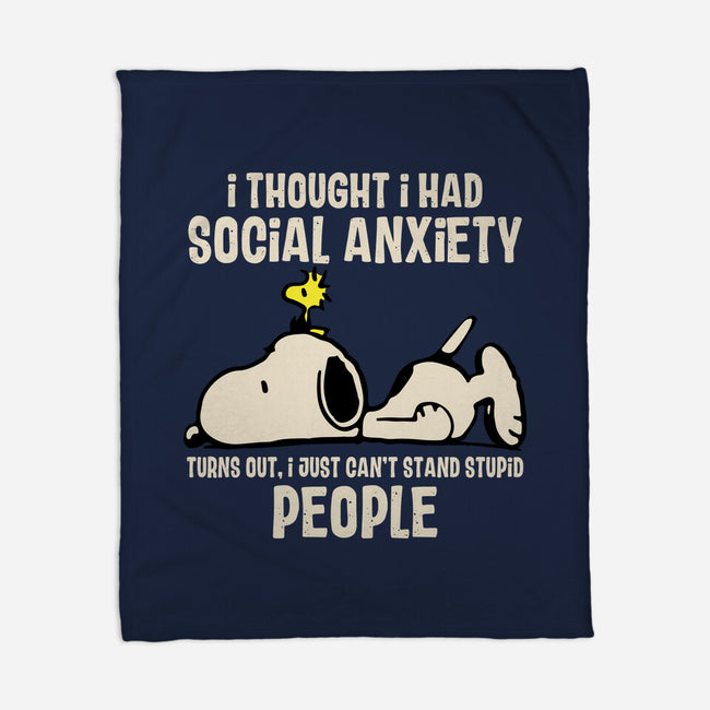 I Can't Stand Stupid People-None-Fleece-Blanket-turborat14
