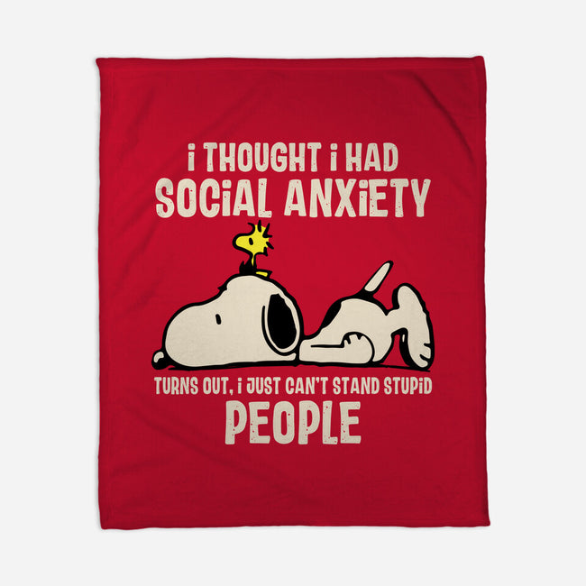 I Can't Stand Stupid People-None-Fleece-Blanket-turborat14