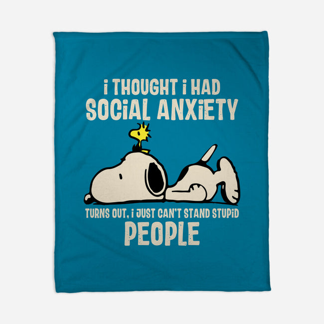I Can't Stand Stupid People-None-Fleece-Blanket-turborat14