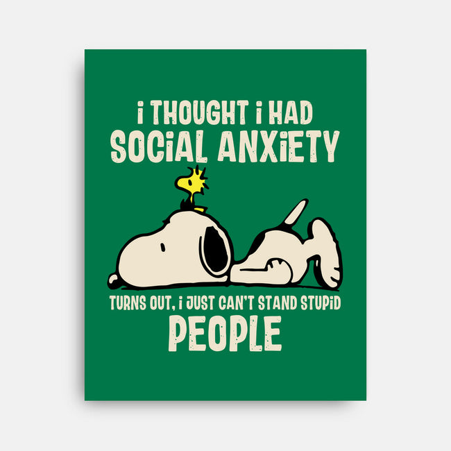 I Can't Stand Stupid People-None-Stretched-Canvas-turborat14